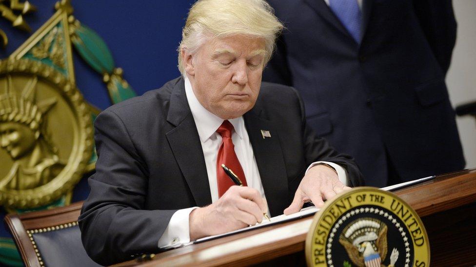 Donald Trump has banned Syrian refugees from entering America