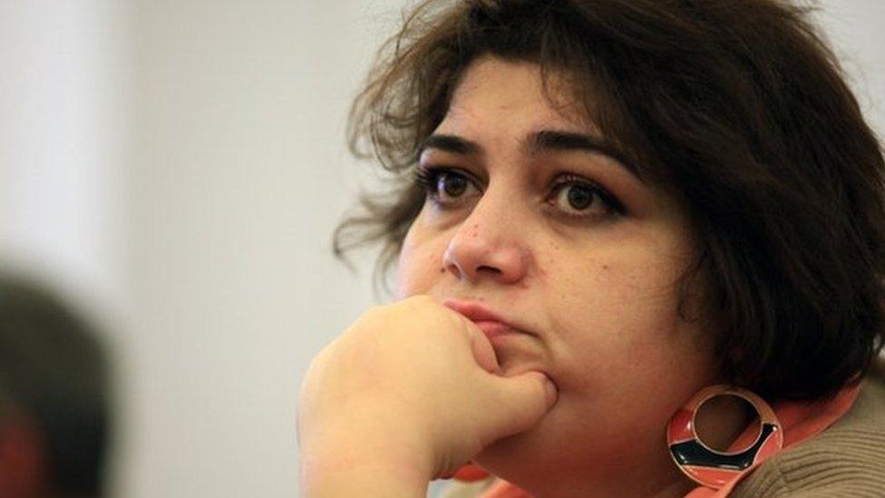 Khadija Ismayilova. File photo