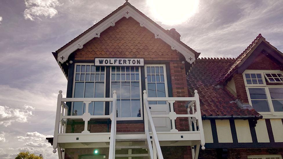 Wolferton railway station