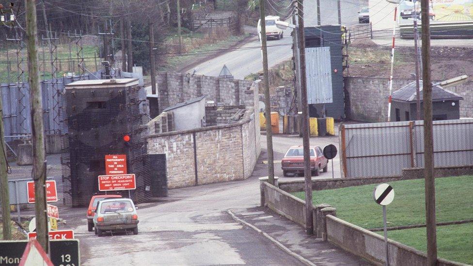 The shooting took place on the Monaghan Road in Aughnacloy