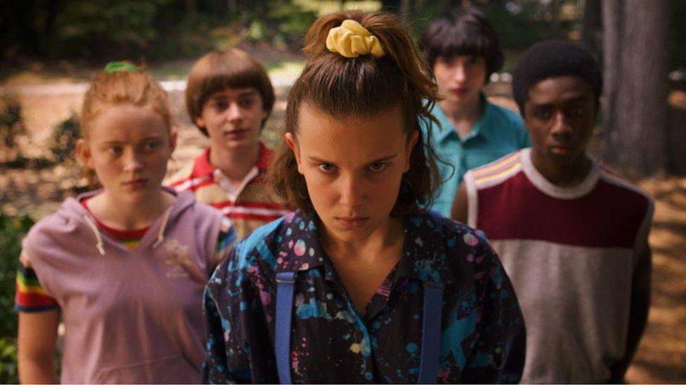 A still from Stranger Things 3