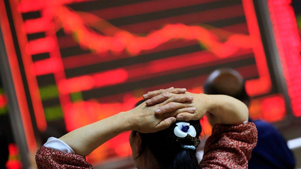 Chinese mainland markets traded lower on Brexit news