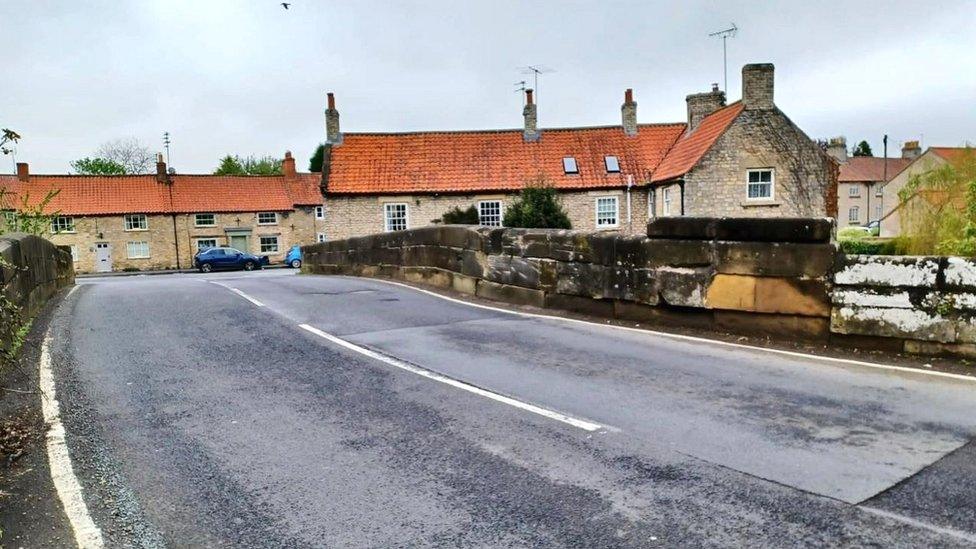 18th century bridge on the A170 in Helmsley