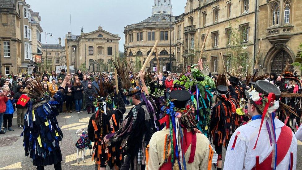 Morris dancers