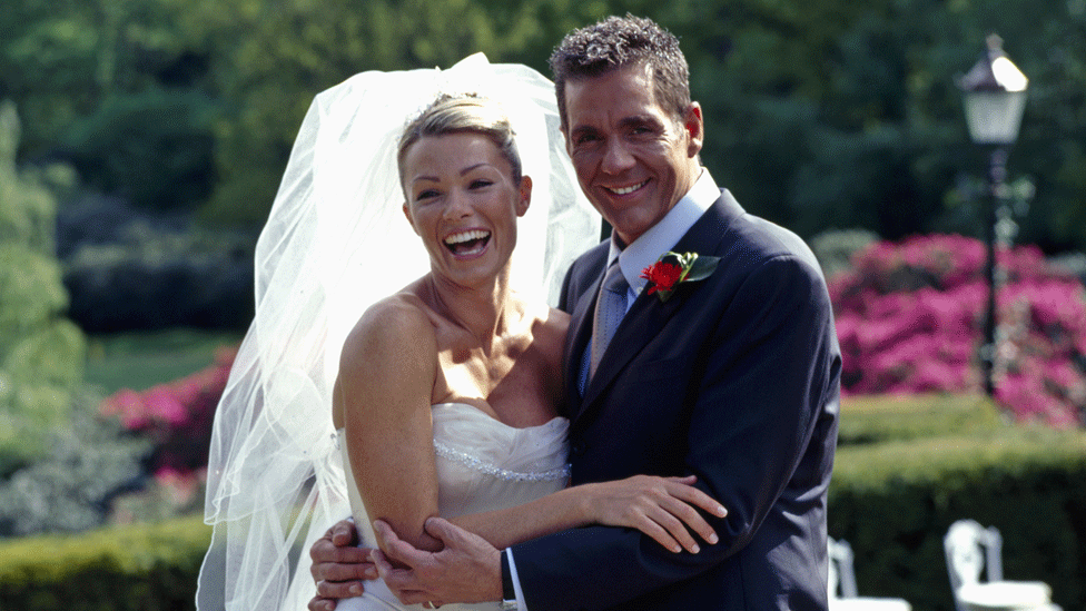 Nell McAndrew and Dale Winton