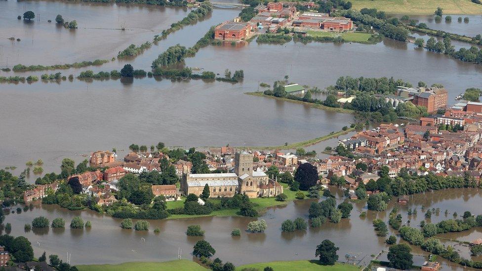 Tewkesbury flooding