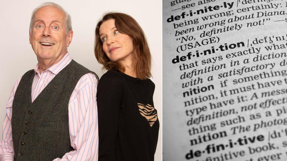 Gyles Brandreth and Susie Dent