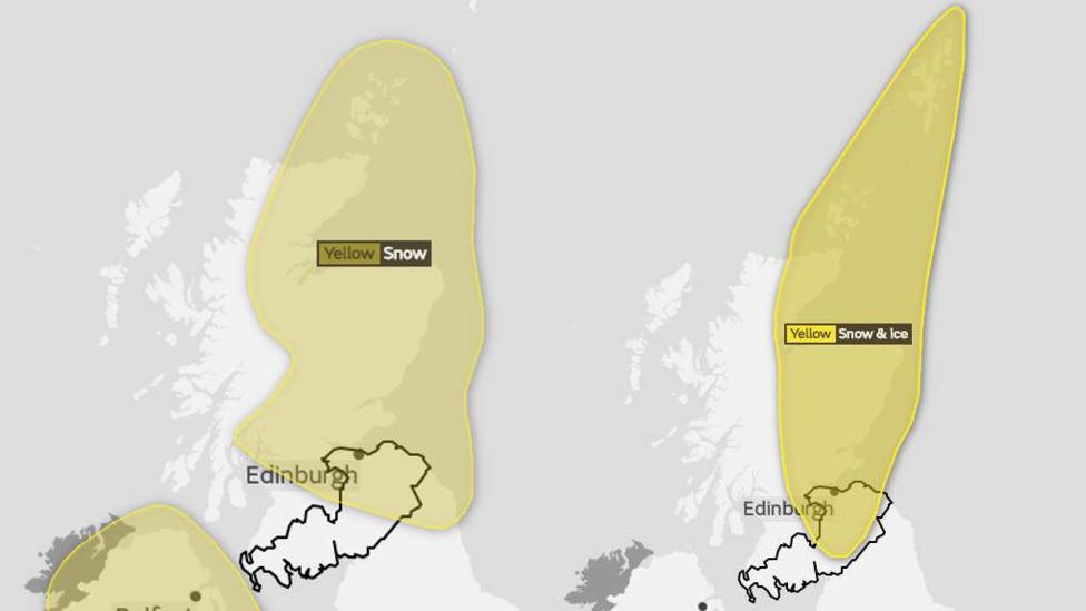 Severe weather graphic