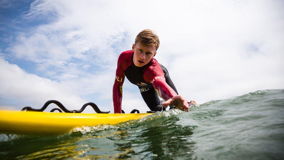 A lifeguard