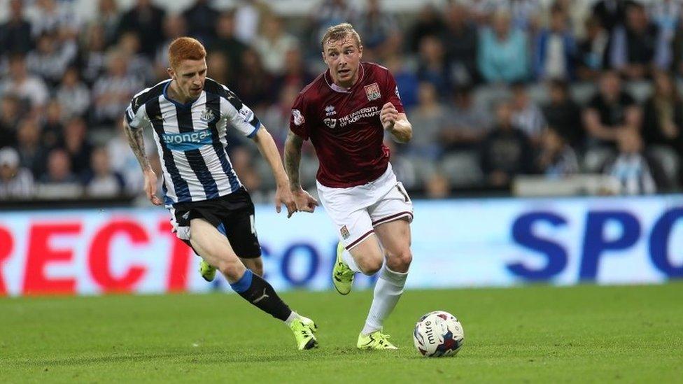 Newcastle United v Northampton Town