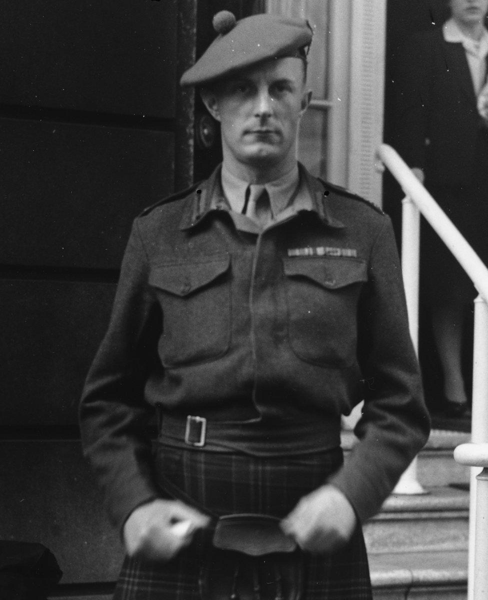 Fitzroy Maclean photographed in 1943