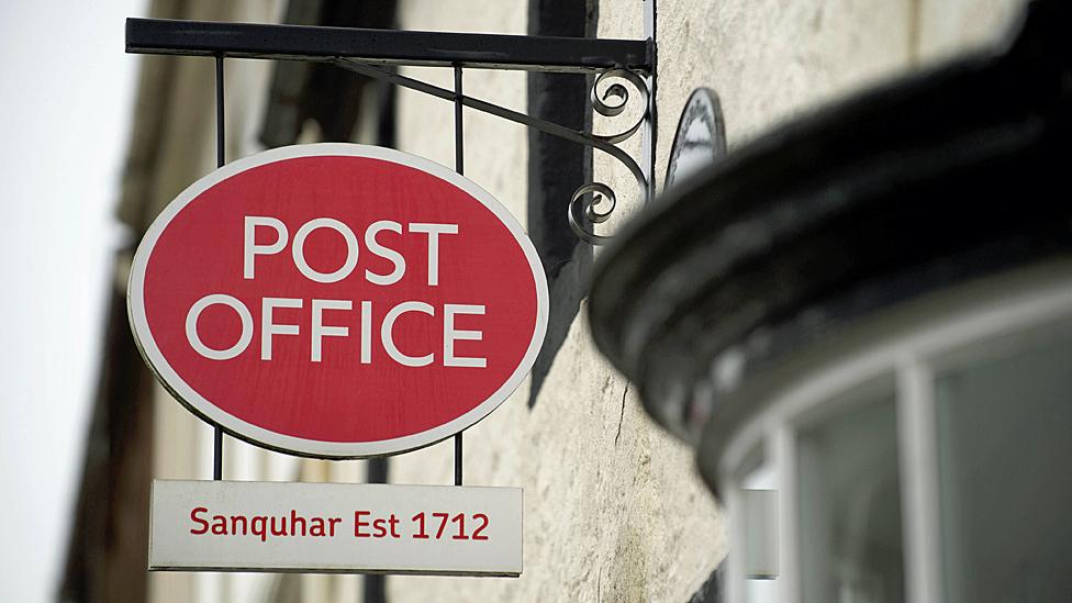 Post Office sign