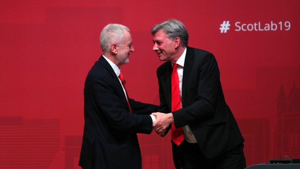 Corbyn and Leonard