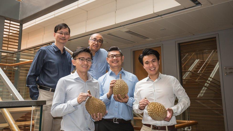 The durian-loving team of scientists