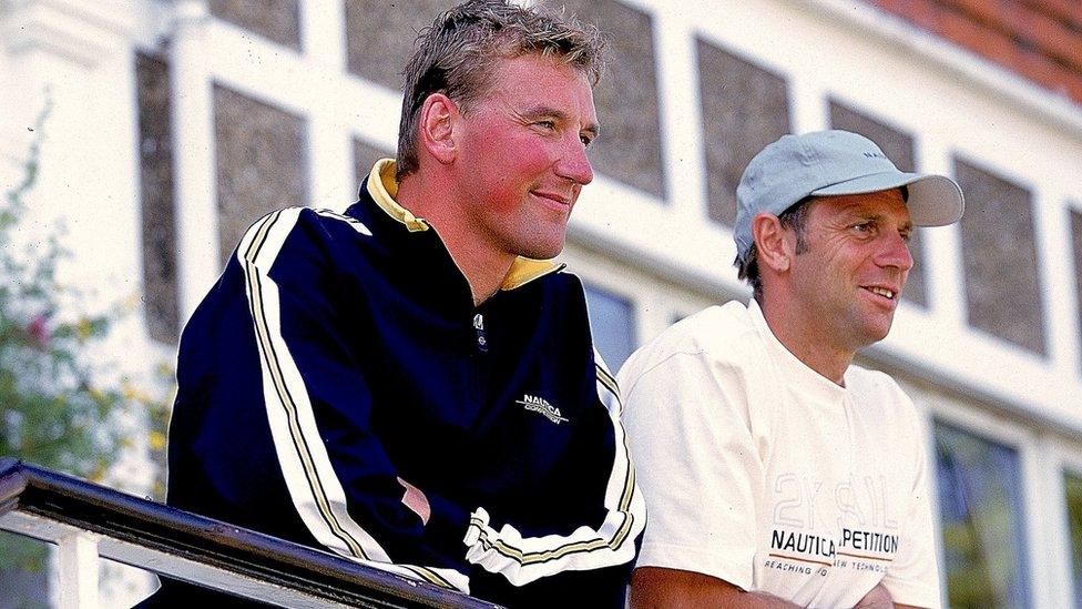 Sir Matthew Pinsent and Sir Steve Redgrave