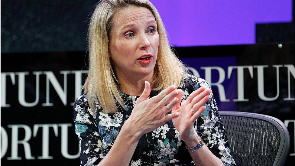 Marissa Mayer, former boss of Yahoo