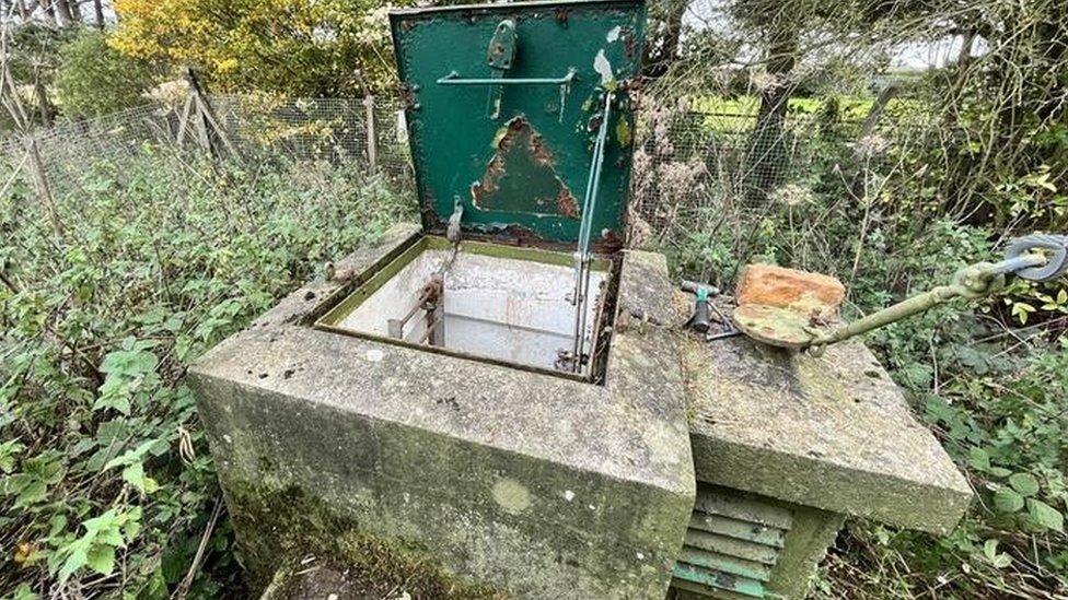 The Royal Observer Corps bunker is located in Legbourne, Lincolnshire