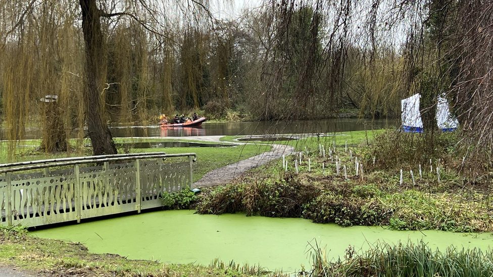 Search teams at Wensum Park