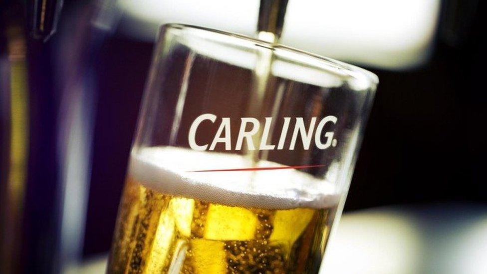 Pint of Carling