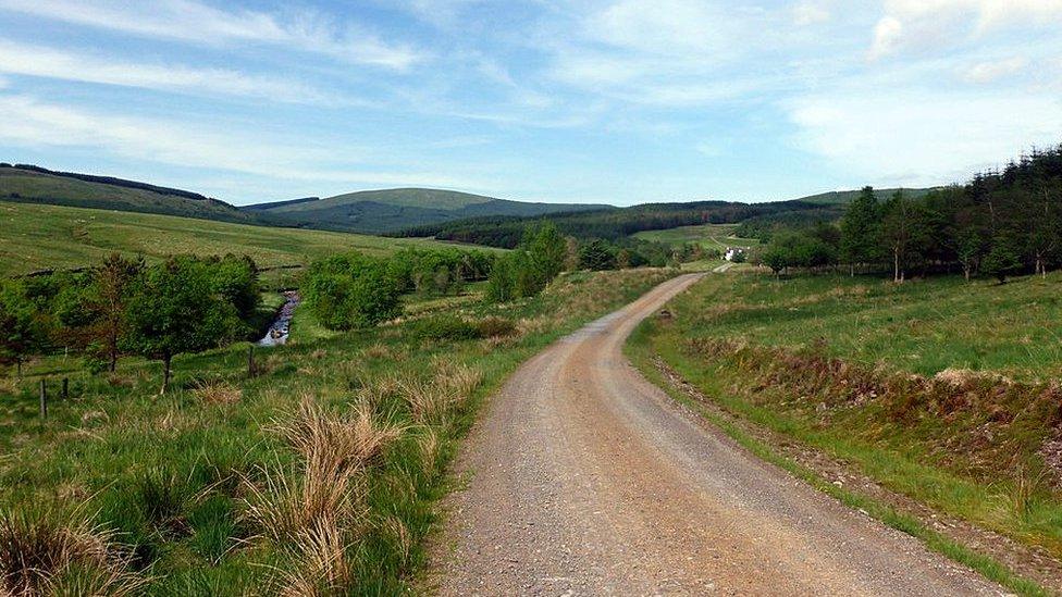 Road near Cornharrow