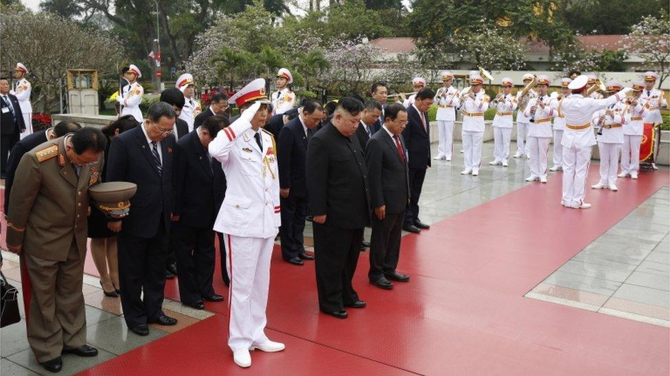 Kim Jong-un's final day in Vietnam