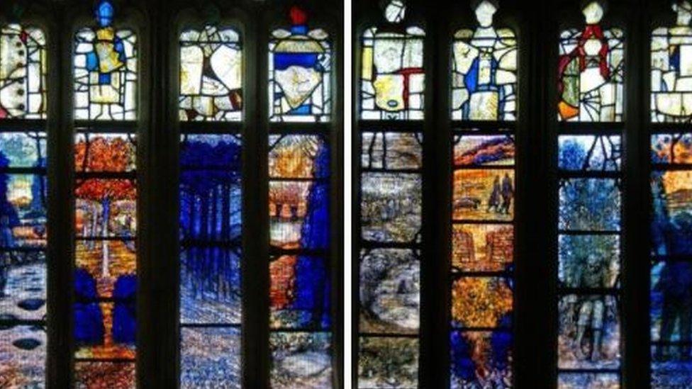 Stained glass by Glenny