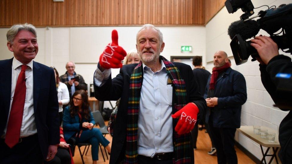 Corbyn gloves