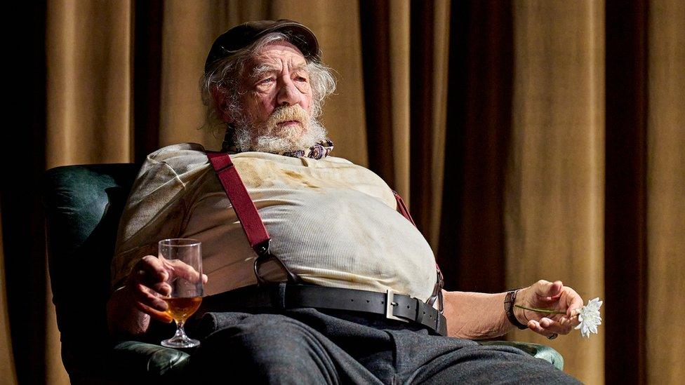 Ian McKellen as Falstaff