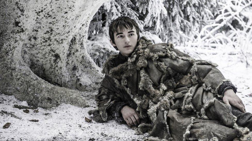 Isaac Hempstead, who plays Bran Stark