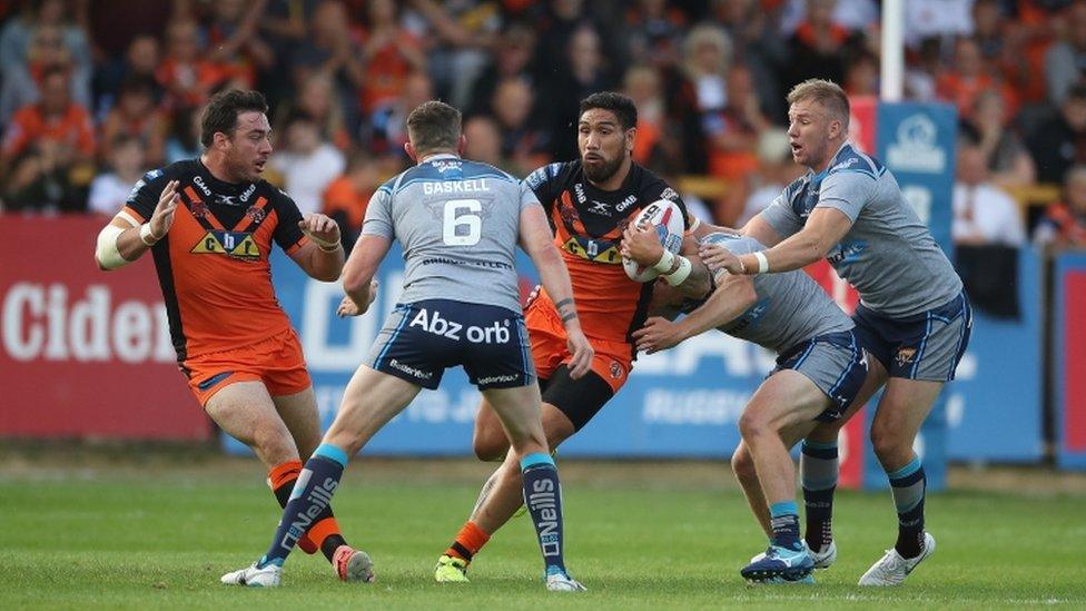 Castleford v Huddersfield in 2018