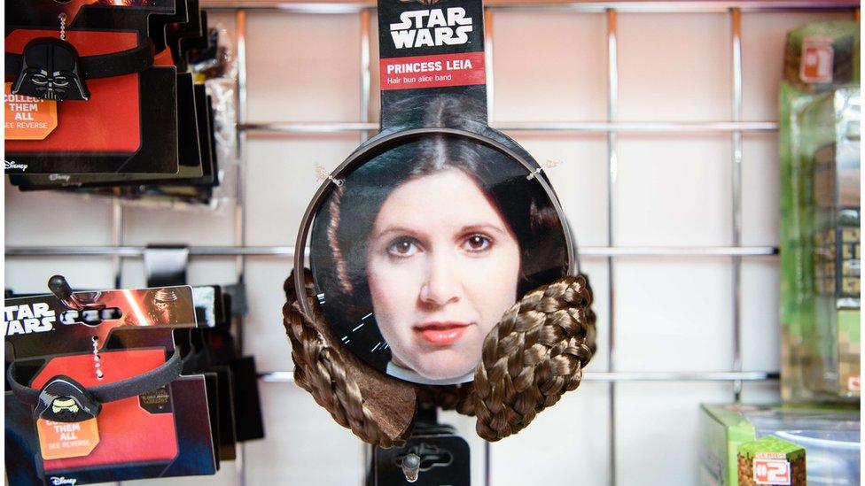 Princess Leia earmuffs