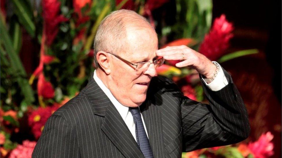 Peru's President-elect Pedro Pablo Kuczynski attends a ceremony to receive his presidential credentials from the National Elections Board in Lima, Peru, June 28, 2016.