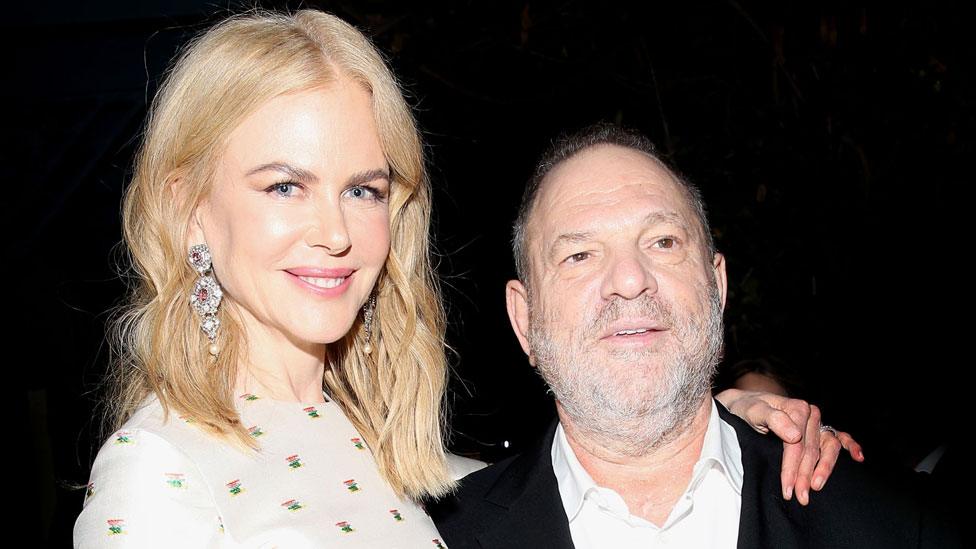 Harvey Weinstein with Nicole Kidman