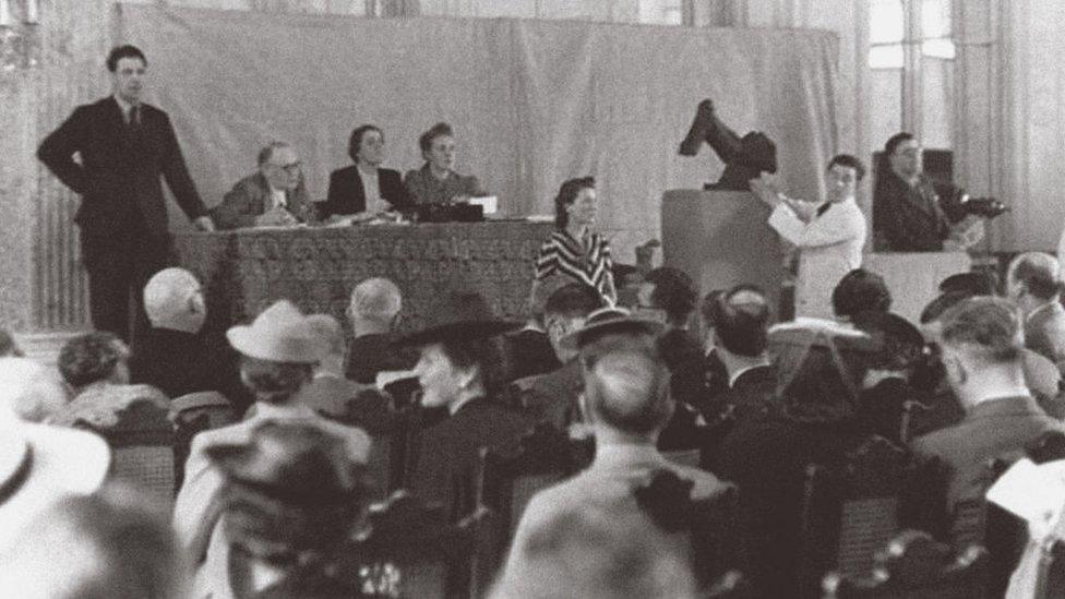 Fischer auction of "degenerate art" in Lucerne, 1939