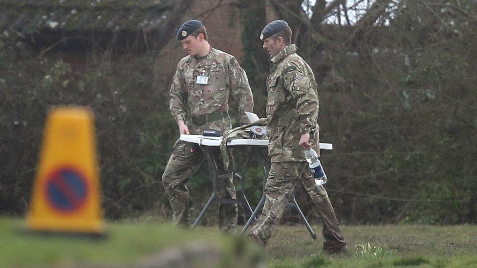 Army in Aldershot