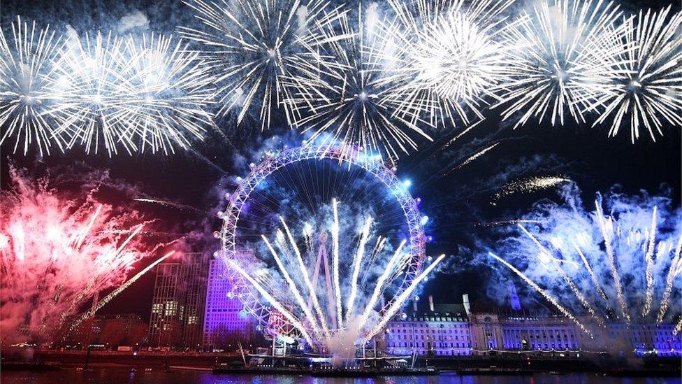 London fireworks