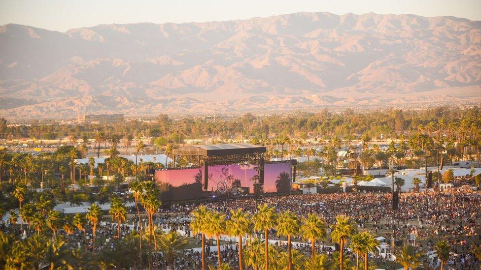 Coachella from the air