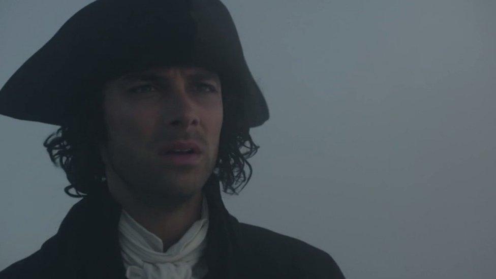 Aidan Turner as Ross Poldark