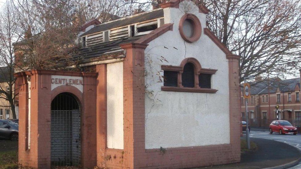 The former public toilet in Pill, Newport