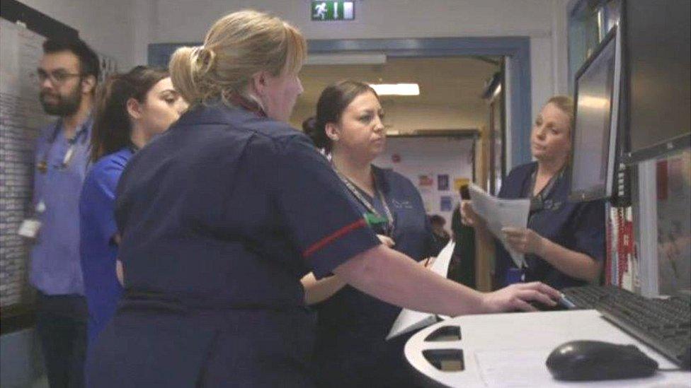 Nurses at A&E