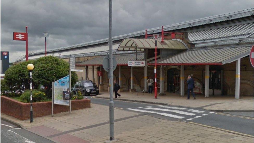 Preston train station