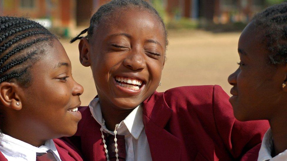 schoolchildren in Nigeria