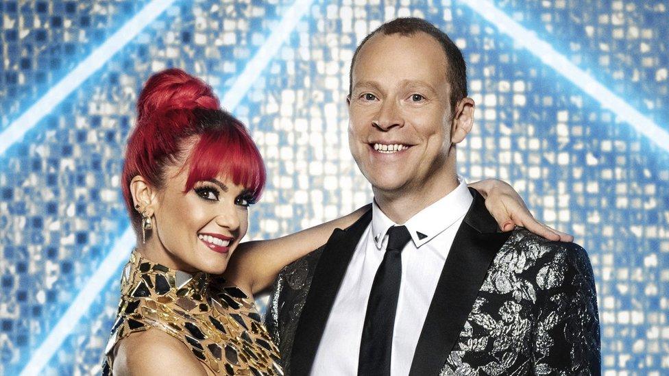 Dianne Buswell and Robert Webb