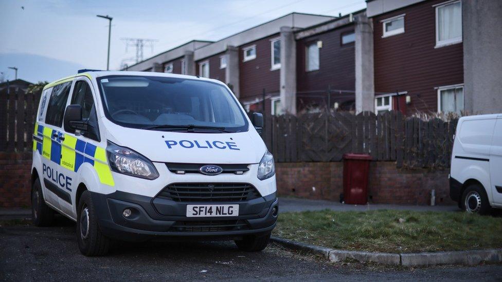 Dundee murder scene