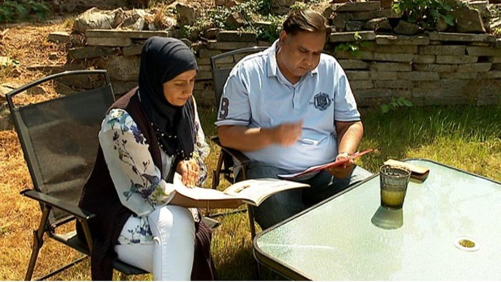 Amina Kosar and Shazad Akhtar