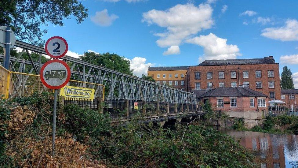 The Darley Abbey Toll Bridge