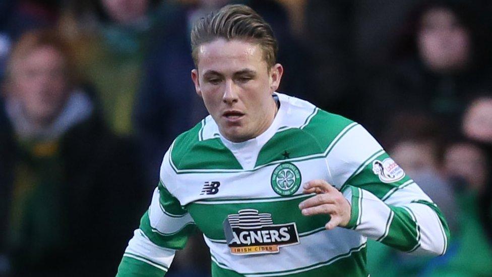 Celtic midfielder Scott Allan