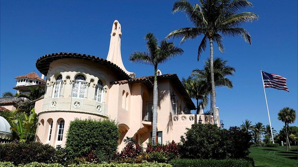 Donald Trump's Mar-a-Lago estate in Florida