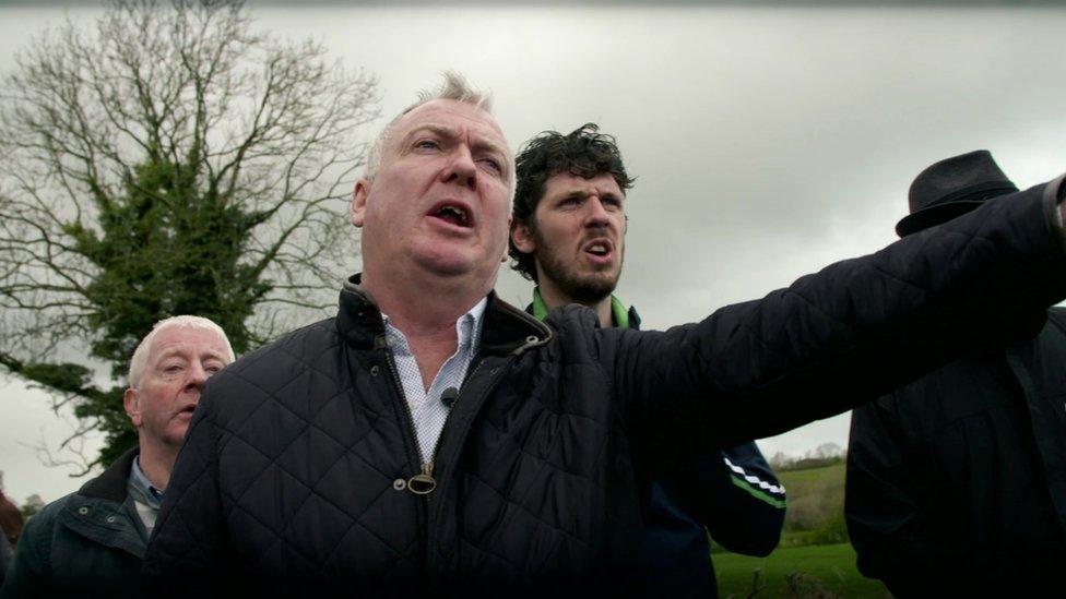 Thomas and his father Paul Mackle