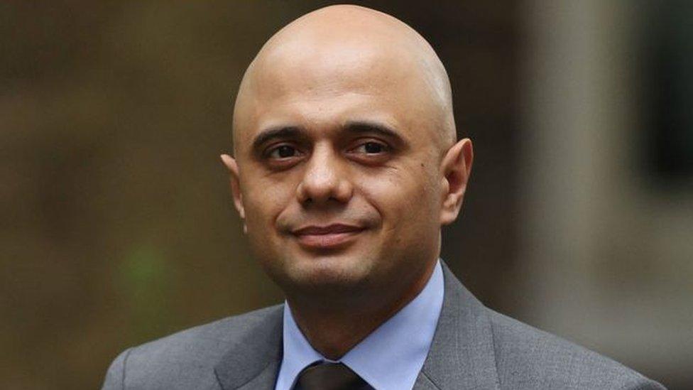 Chancellor Sajid Javid